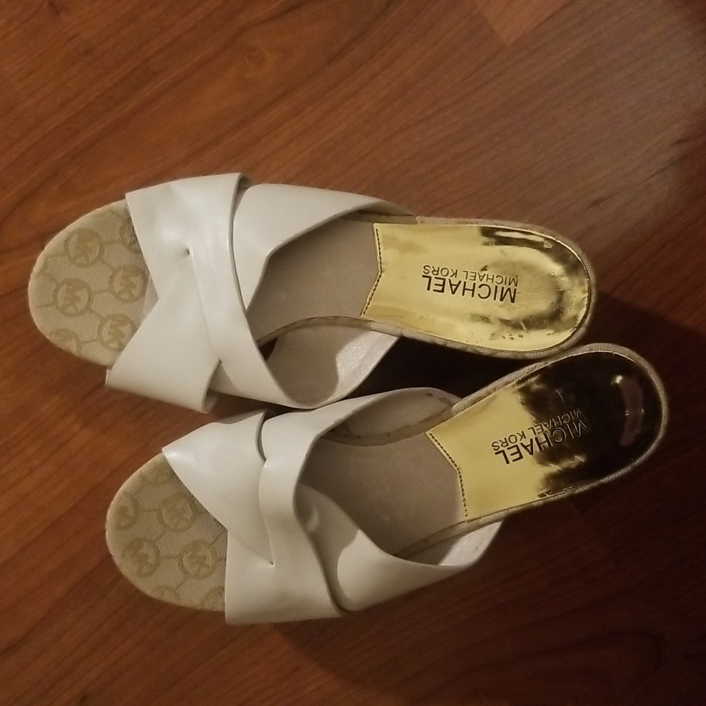 Micheal kors wedge heels.